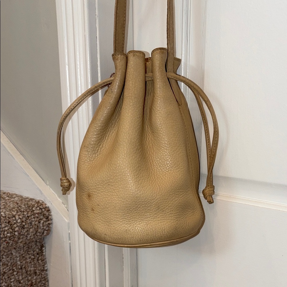 Vintage Coach Sonoma Drawstring Bucket Bag No 4905 Tan